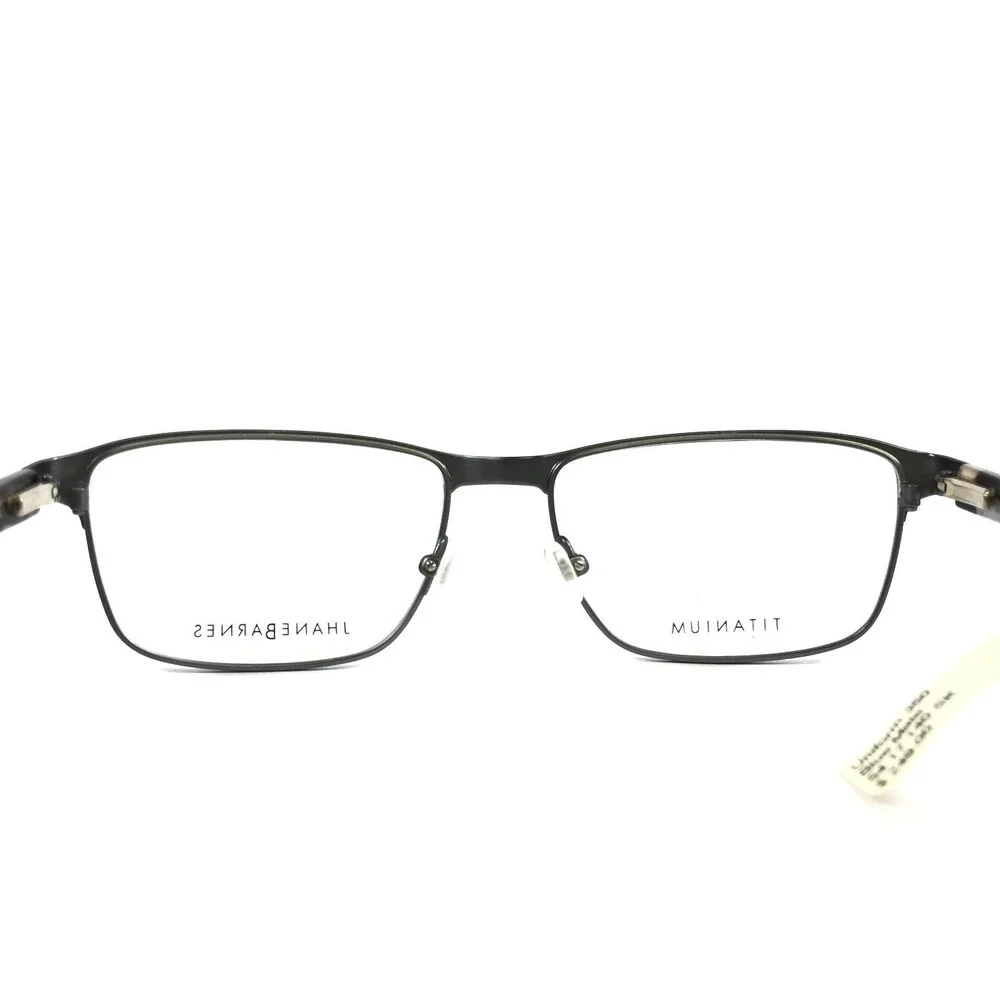 Jhane Barnes Eyeglasses Frames Uniform BL Blue Tortoise Rectangle 54-17-140